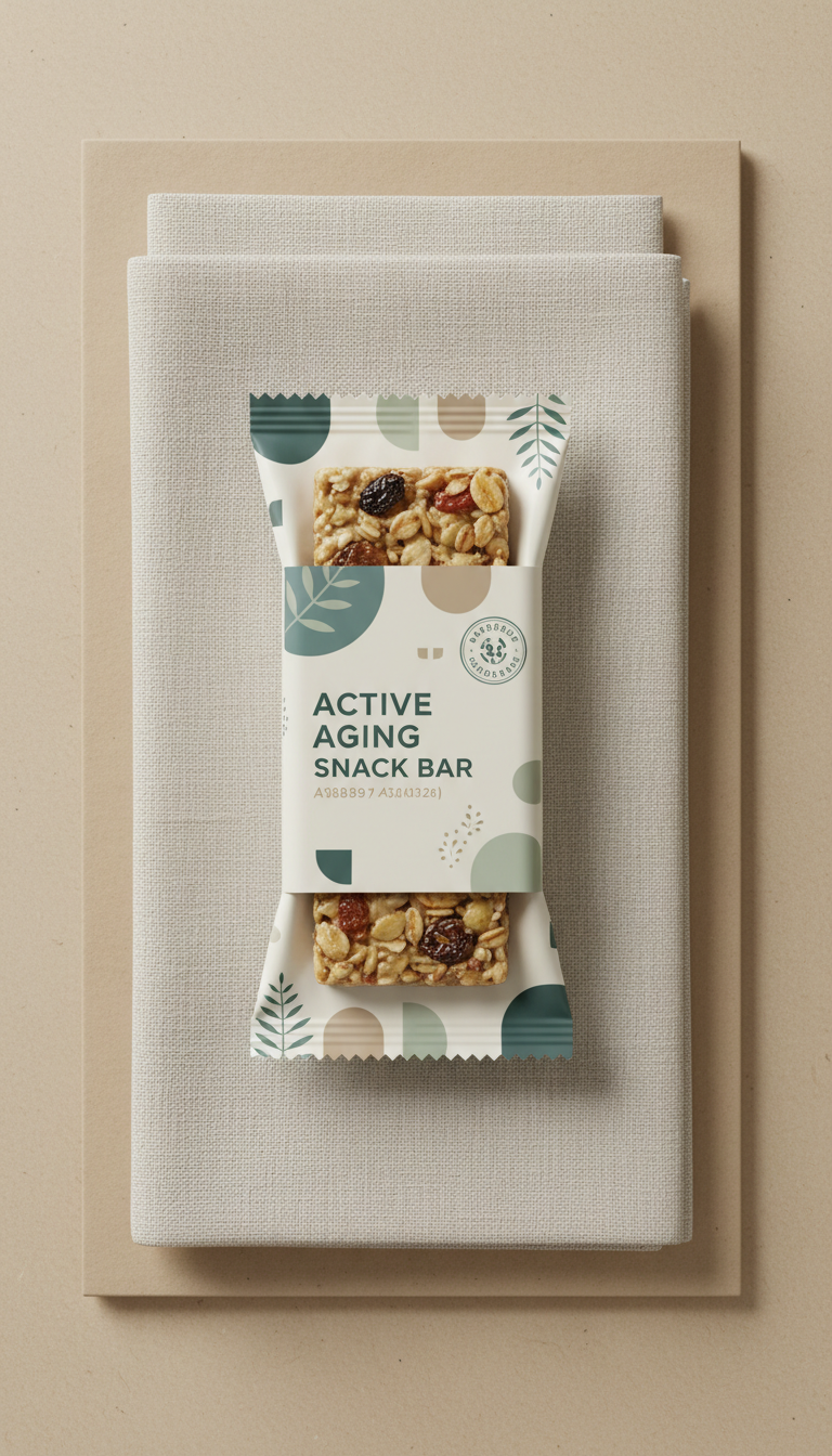 Active Aging Snack Bar with Plant Protein